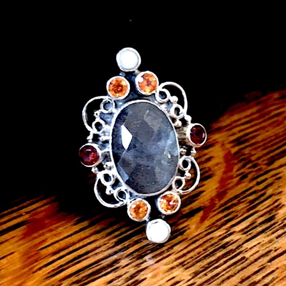 $82   Nicky Butler Estate Ring 925 Sterling Silver  India - Picture 4 of 6